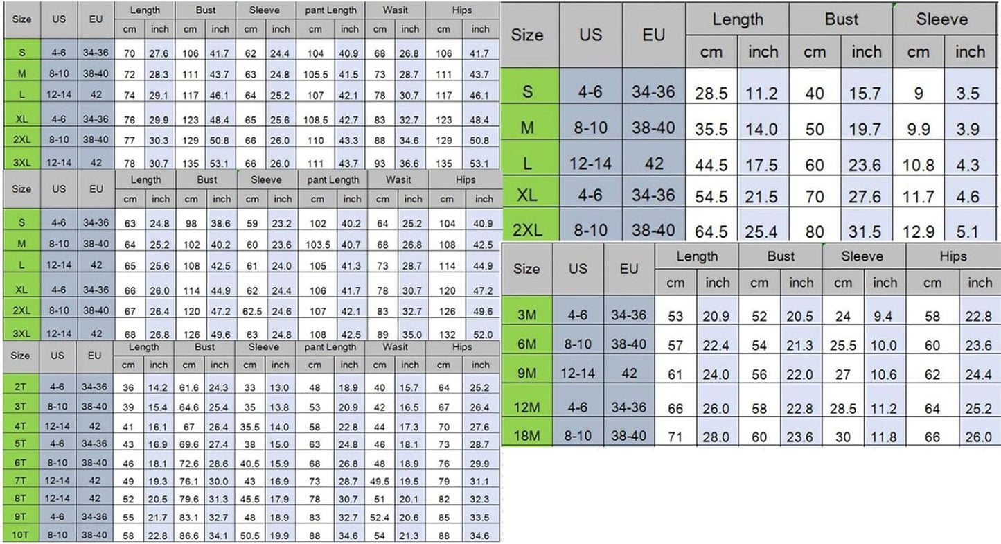 Matching Family Christmas Pajamas Set - Xmas Sleepwear PJs