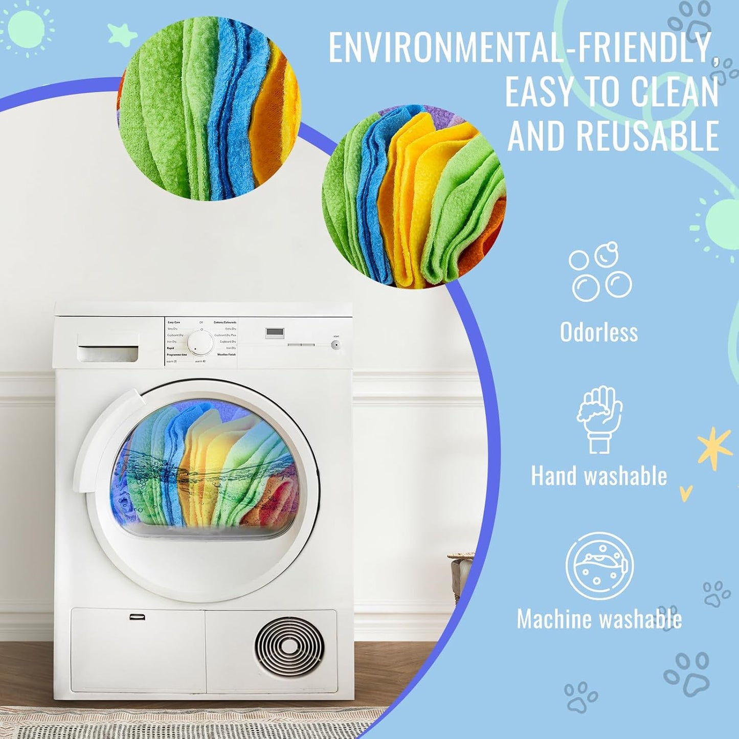 Pet Snuffle Ball, Puzzle Sniffing Interactive Dog Ball for Blind Dogs Training Stress Relief Dog Enrichment Toys Treat Machine Washable (20cm, Sweet Purple)