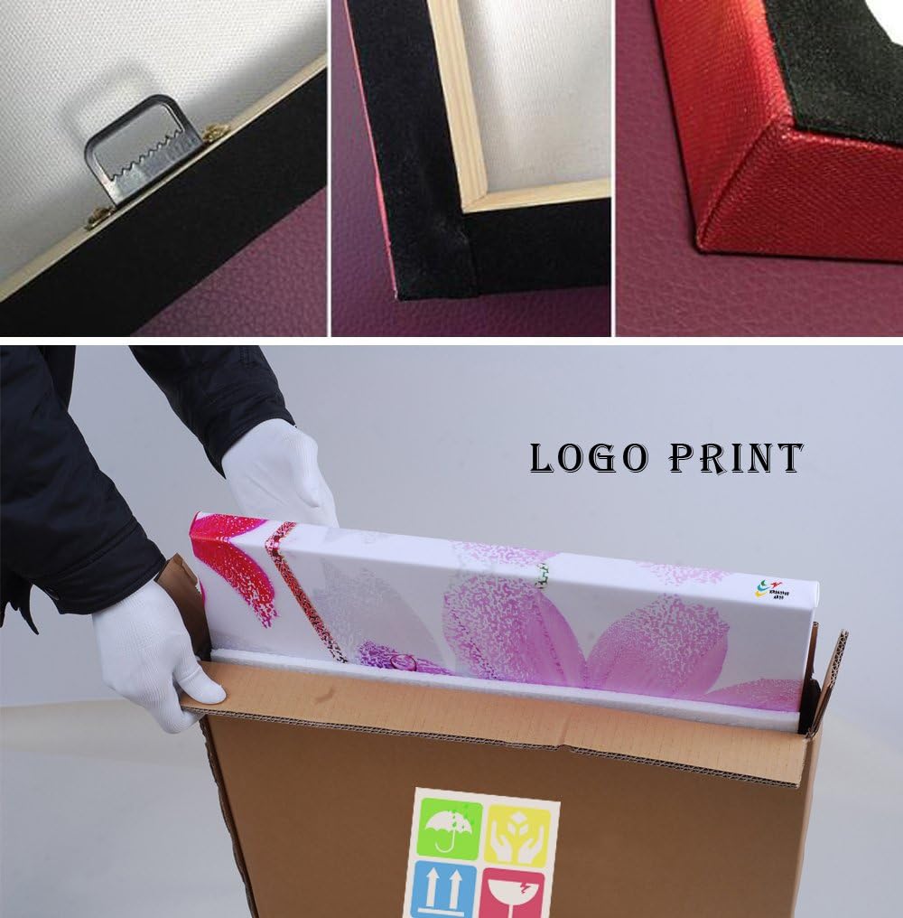 KREATIVE ARTS Canvas Print Wall Art Painting Contemporary Blue Tree In Black And White Style Fall Landscape Picture Modern Giclee Stretched And Framed Artwork