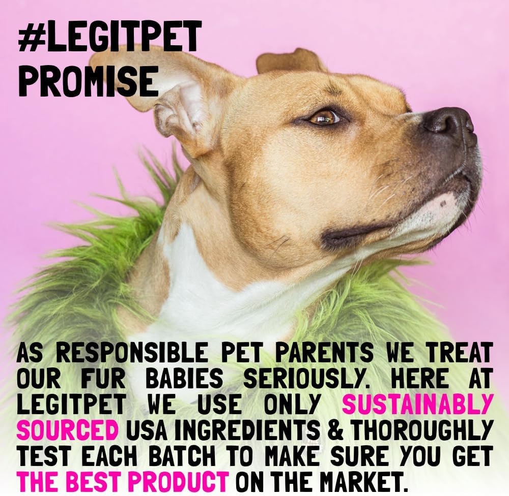 Allergy Relief Chews for Dogs & Immune & Digestive Supplement with Wild Salmon Oil Kelp Colostrum Turmeric Probiotics & Bee Pollen for Seasonal Allergies Anti Itch, Skin Hot Spots 30 Soft Treats