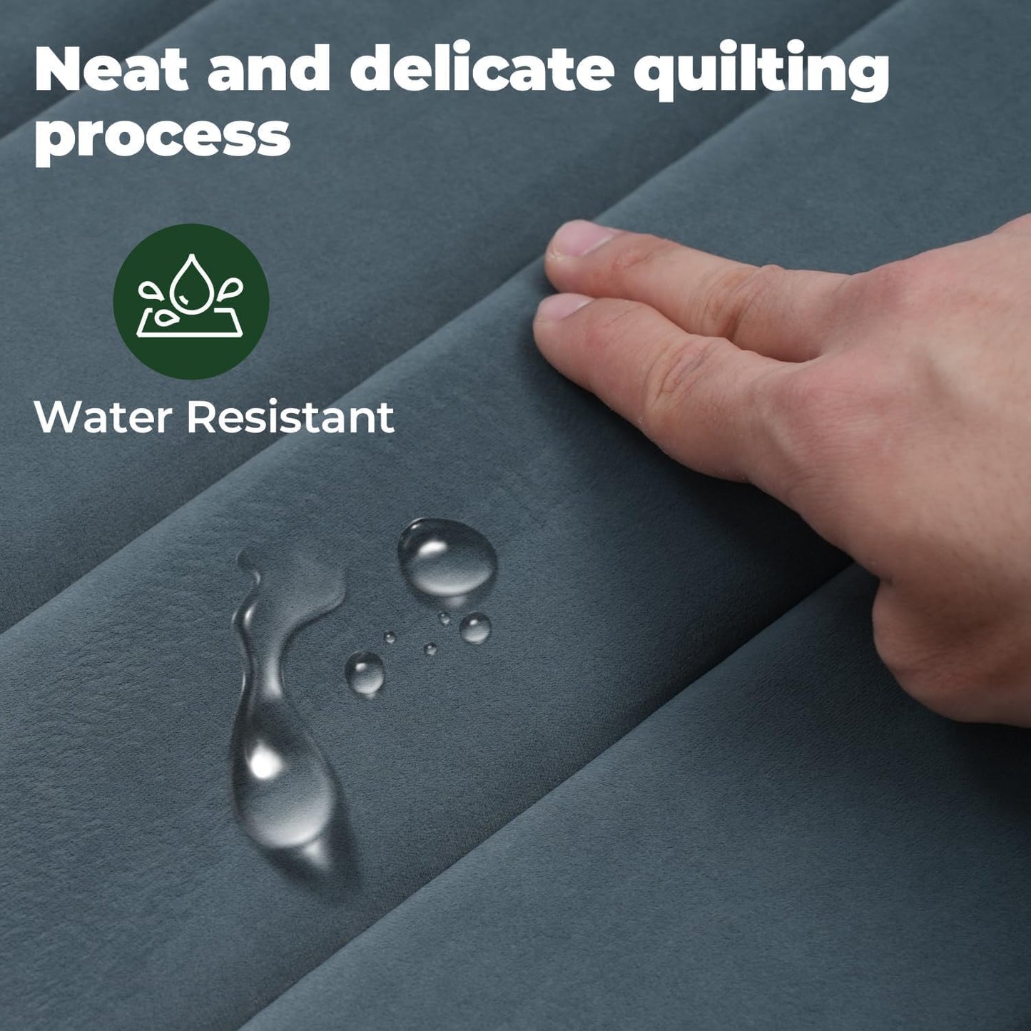 BALANCE Dog Crate Pad, Dog Foam Crate Mat Kennel Pad, Washable Water-Resistant Pet Bed Flat Dogs Cage Mat for Large Dogs, 2 Packs