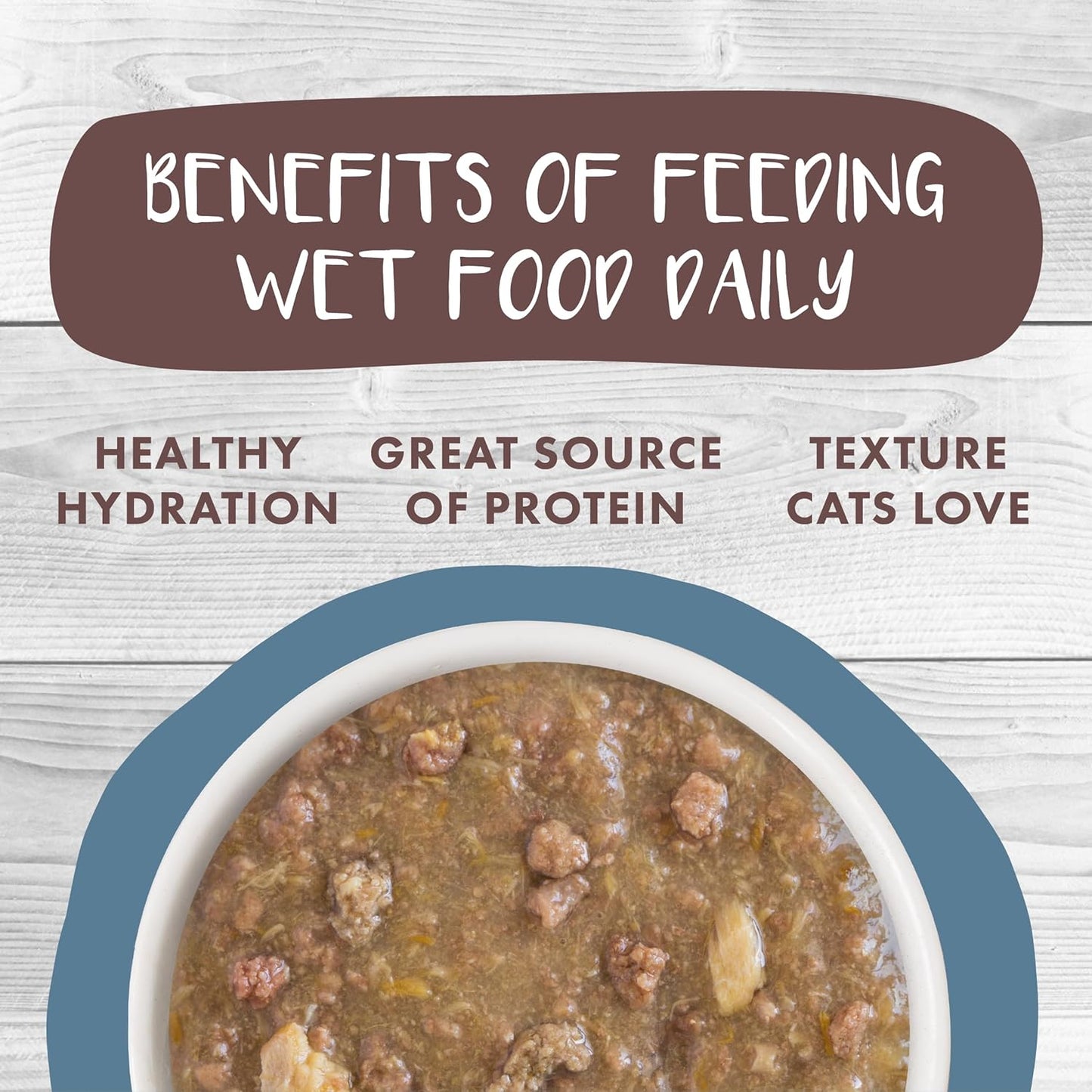 Weruva Classic Cat Stews!, Kettle Call with Beef, Chicken & Salmon in Gravy, 3oz Pouch (Pack of 12)