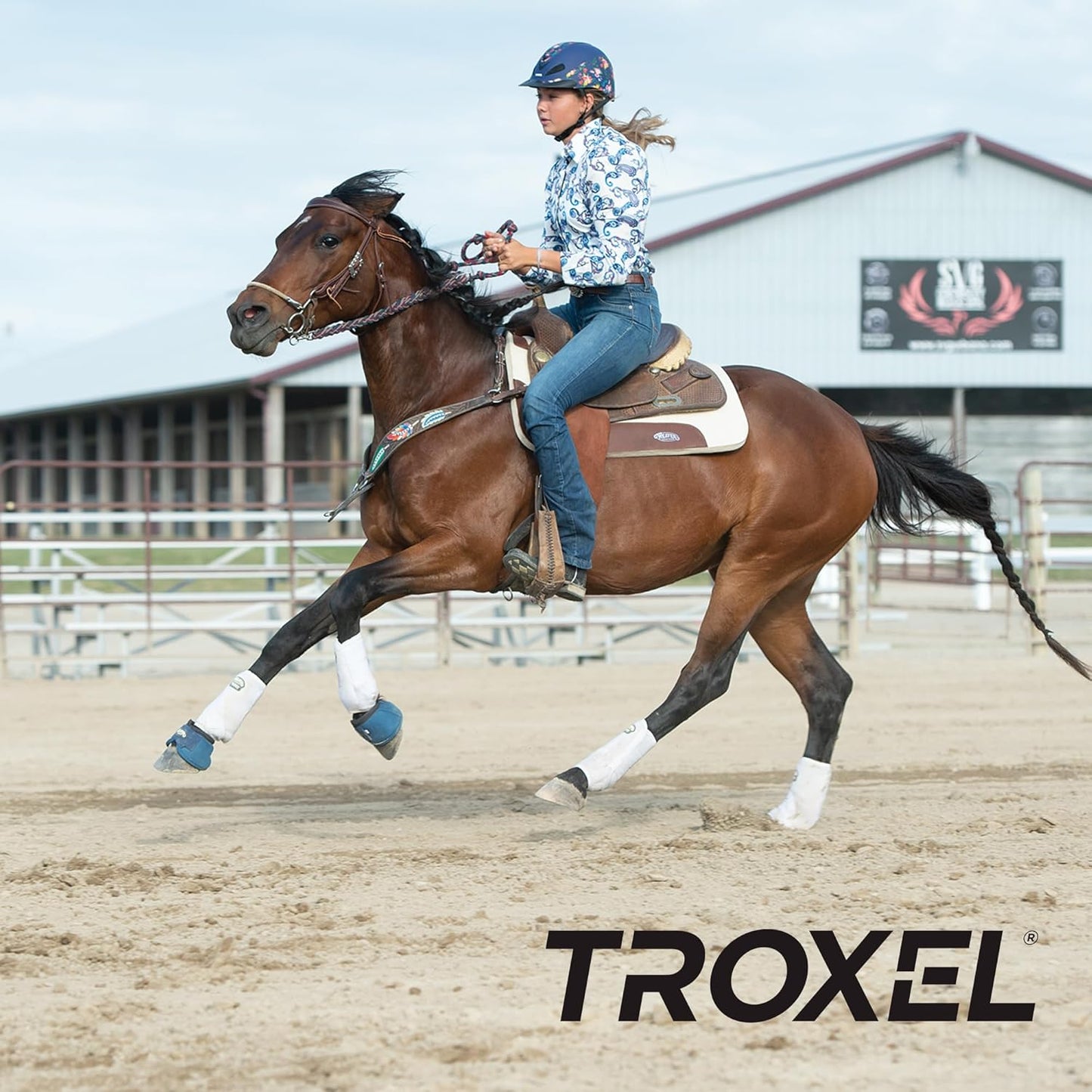 Troxel Dynasty Ultralight Horse Riding Helmet, Low-Profile, Adjustable Design, Safety Horseback Riding Gear