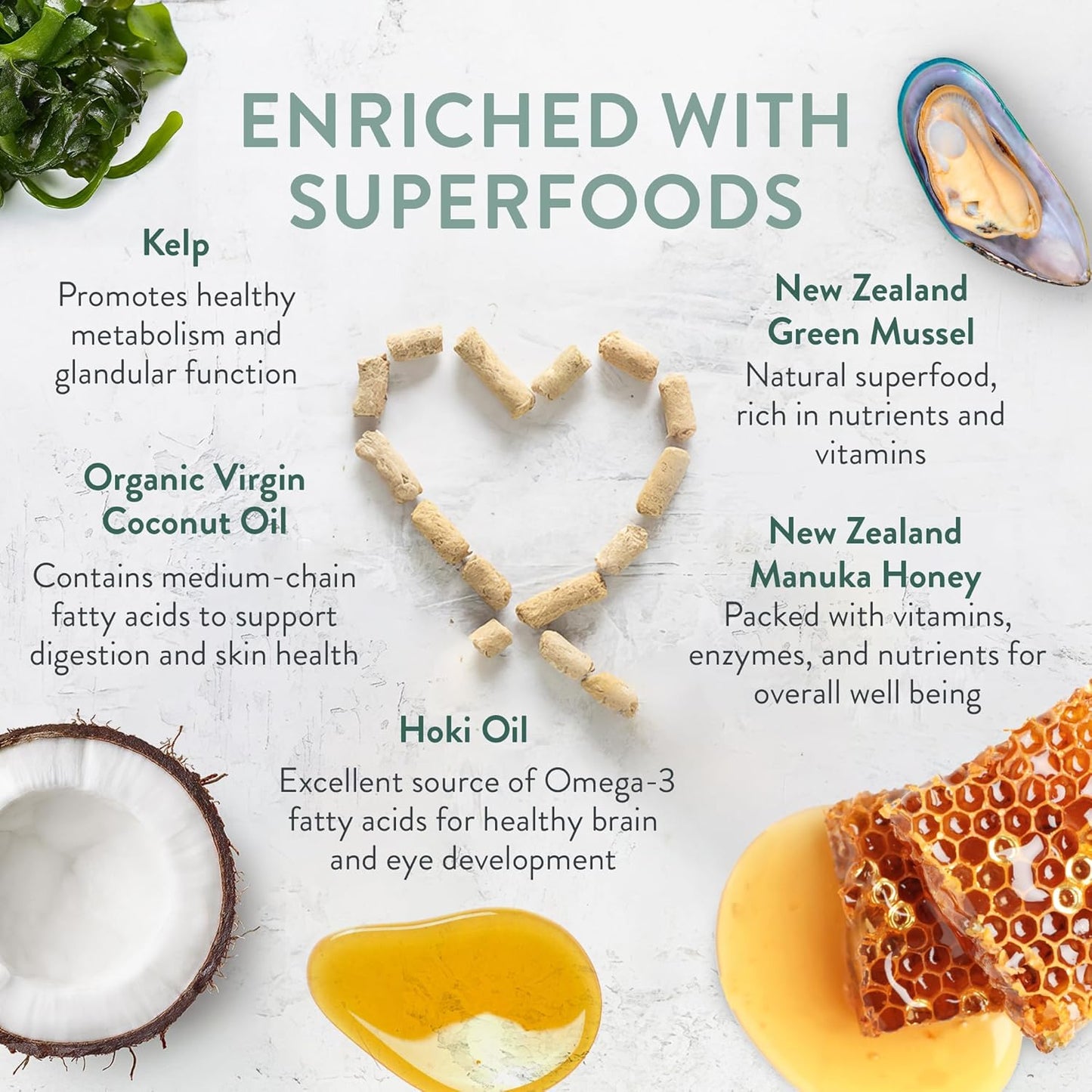 Meow Freeze Dried Cat Food - Wild Brushtail Recipe, High Protein Cat Treats, Meals & Toppers,Dry Cat Food,9.9 oz