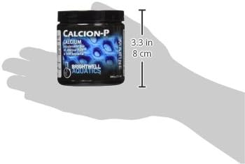 Brightwell Aquatics Calcion-P - Powdered Calcium Supplement for Marine Aquariums, 200 grams