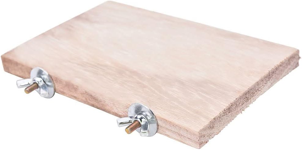 3Pcs Pet Parrot Bird Cage Perches Square Wooden Stand Platform Budgie Toys Bird Tree Perches for Parakeets