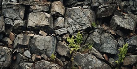 36X20IN Stone Aquarium Background, Rock Fish Tank Background, Natural Rocky Glass Terrarium Background with 8 EVA Double-Sided Tape