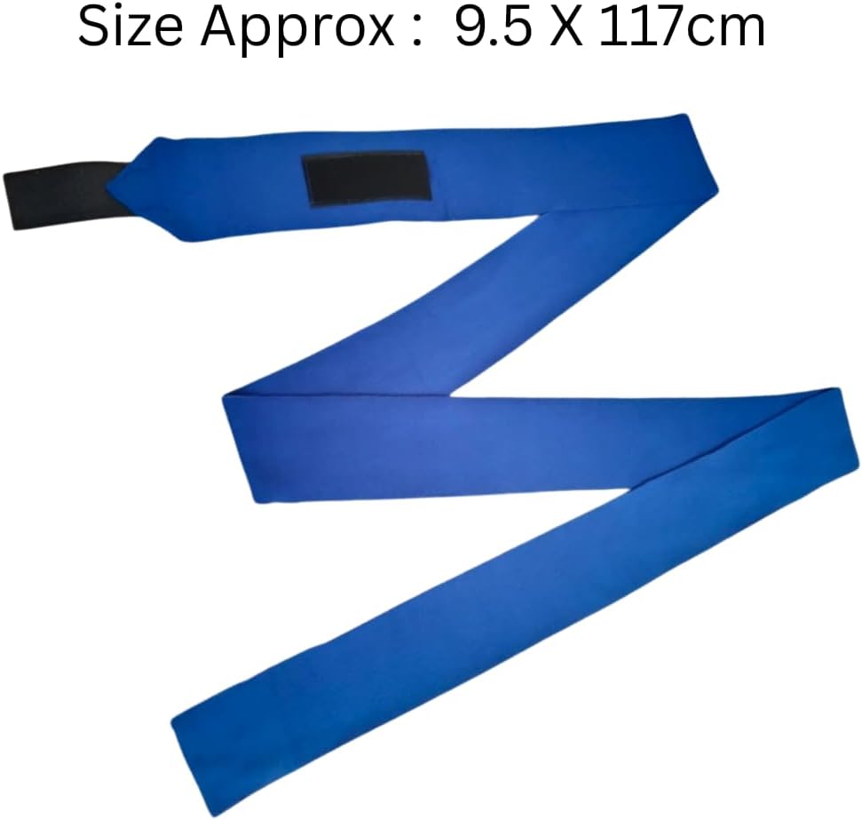 Horse Leg Bandage/Horse Leg wrap (Set of 4) Red, Blue, Navy Blue, and Black (Blue)