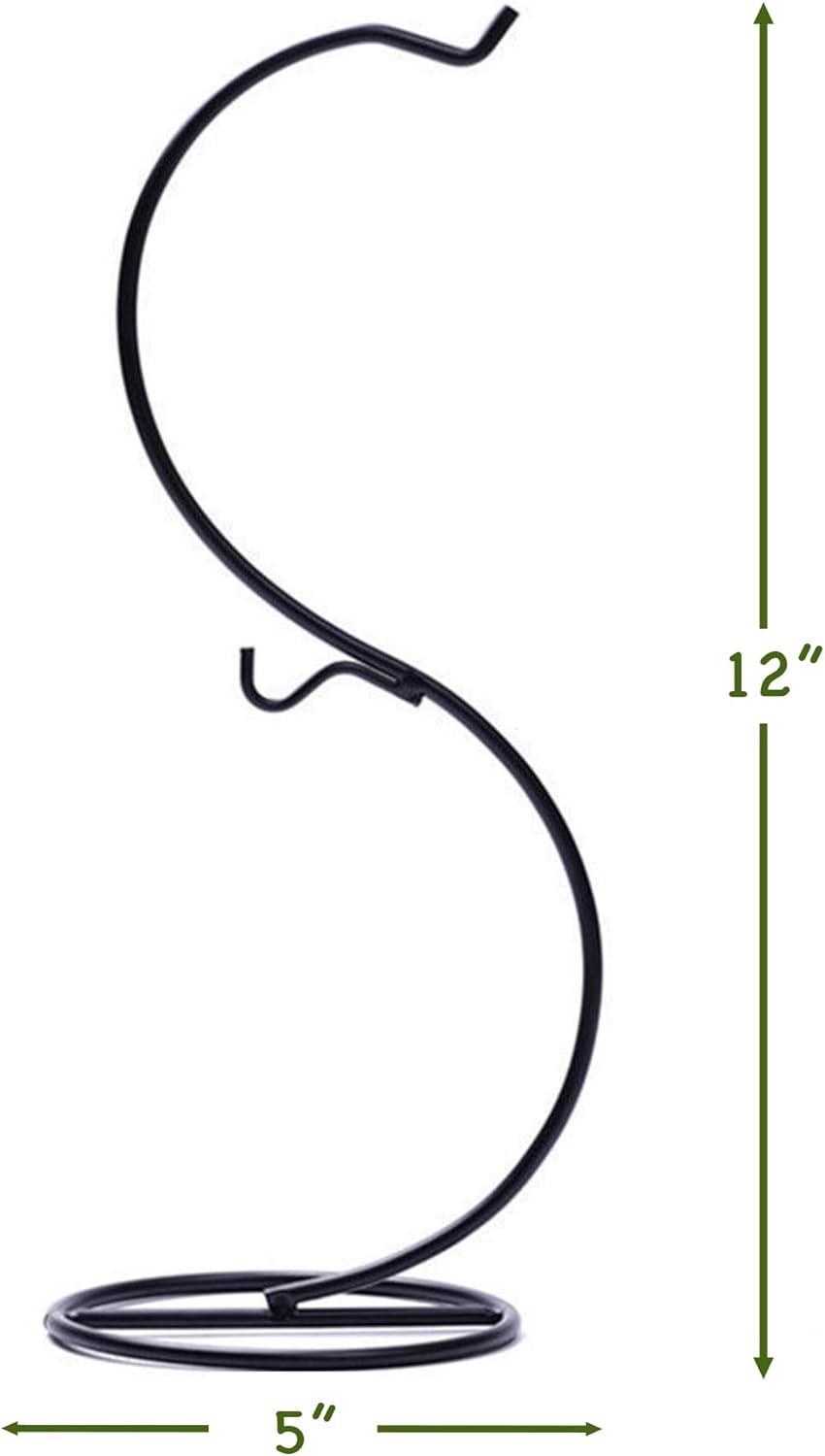 Cute Farms Glass Terrarium Kit | Just Add Your Own Plants (Metal Hanger with Glass)