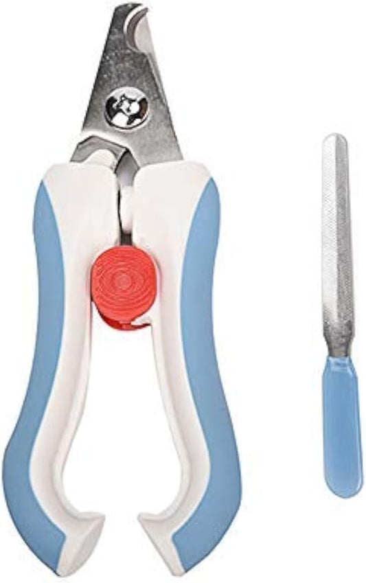 OMEM Bird Nail Clippers with Grinding Nail Scissors Tool Pet Parrot Claw Care (Blue,L)