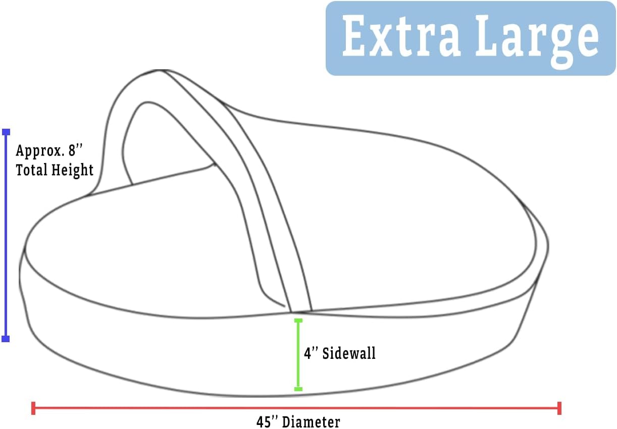 Snoozer Luxury Microsuede Cozy Cave Pet Bed, Show Dog Collection, Extra Large, Merlin Camel