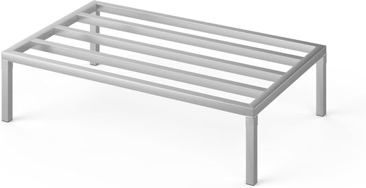 30 in X 48 in. Aquarium Stand | Industrial Style Aluminum Fish Tank Base with Open Frame Design