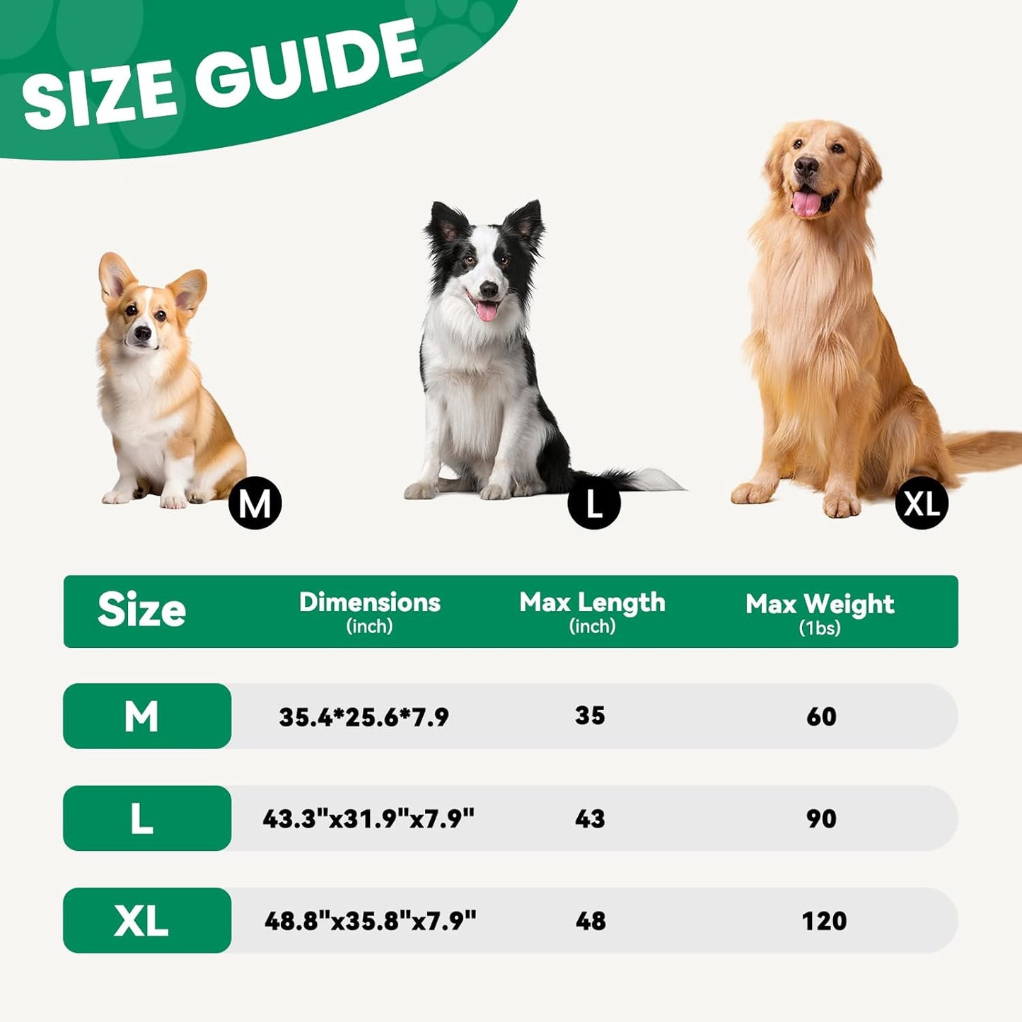 Elevated Dog Bed Raised Outdoor Dog Cot for Extra Large Dogs, Installation Requires No Tools, Frame with Washable Cooling Breathable Mesh Anti-Slip Feet, Indoor Pet Bed, Black, 48.8 Inches