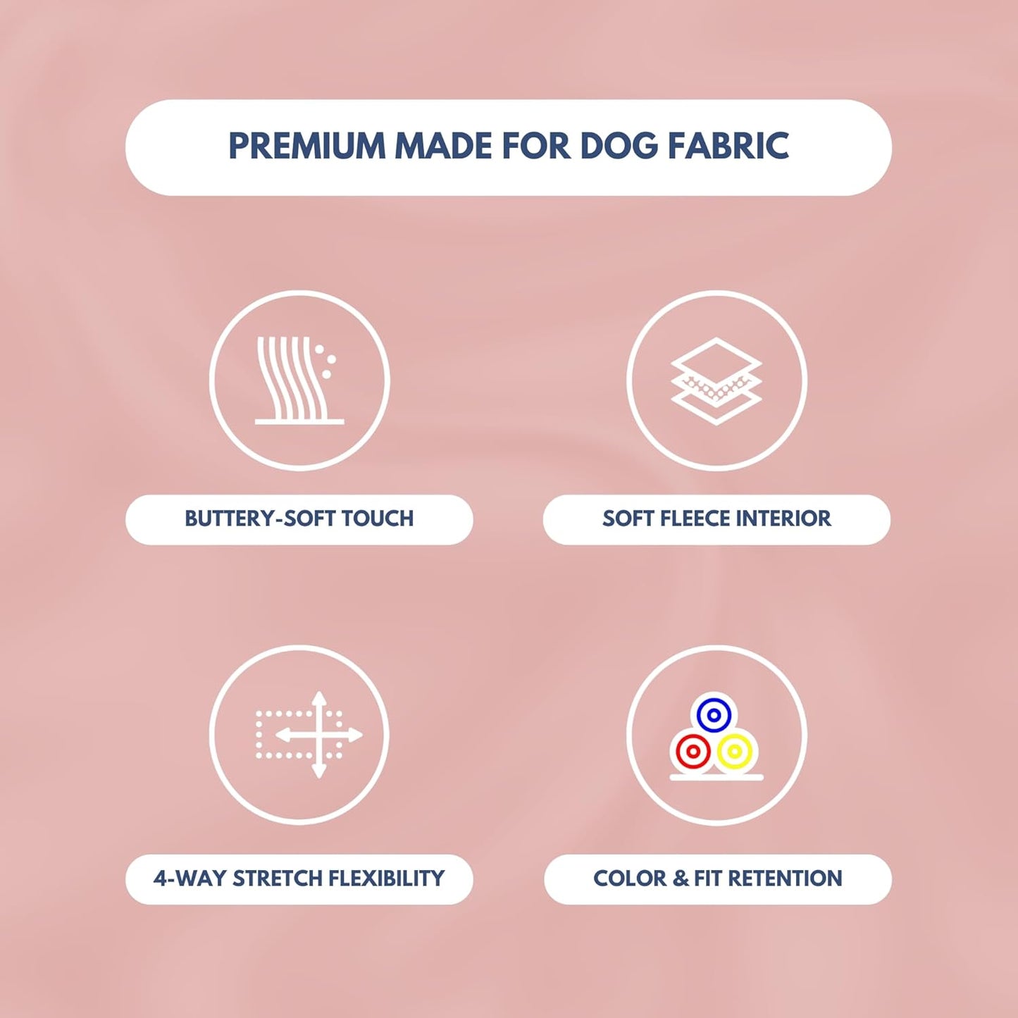 Spark Paws Dog Hoodie – Premium Dog Sweater for Small, Medium, and Large Dogs | Warm Outfits for French Bulldogs, Pitbull, Puppy, Winter Jacket Alternative - Dusty Pink - 2XL