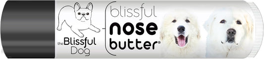 The Blissful Dog Great Pyrenees Unscented Nose Butter - Dog Nose Butter, 0.15 Ounce