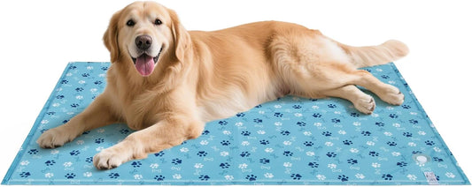 Ownpets Dog Cooling Mat, XX-Large 47 x 31 Inch Thick and Waterproof Cooling Pad for Summer, Water-Filled Pet Mat for Large Dogs, Leakproof Design for Crate, Bed, Sofa, Floor and Car Seat