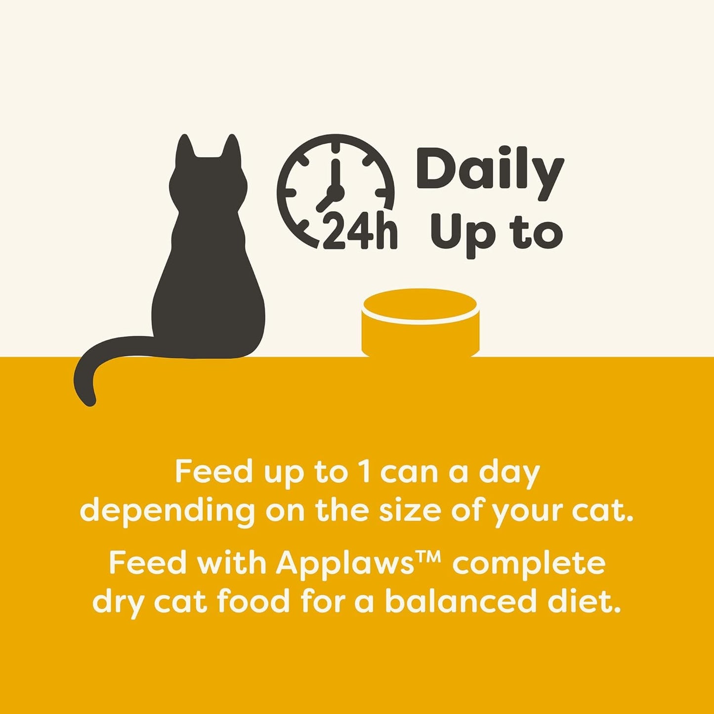 Applaws Natural Wet Cat Food in Broth, Limited Ingredient Canned Wet Cat Food, No Additives, Made with Natural Ingredients, Chicken Breast & Tuna Fillet in Broth (24 x 5.5oz Cans)