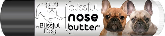 The Blissful Dog French Bulldog Black Masked Fawn Unscented Nose Butter - Dog Nose Butter, 0.15 Ounce
