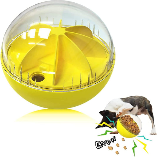 Treat Dispensing Dog Toys, Treat Ball for Large, Medium, Small Dogs, Dog Puzzle and Slow Feeder Dog Treat Ball, Mentally Boredom Stimulating Toys for Dogs, Dog IQ&Enrichment Toys for Smart Dogs