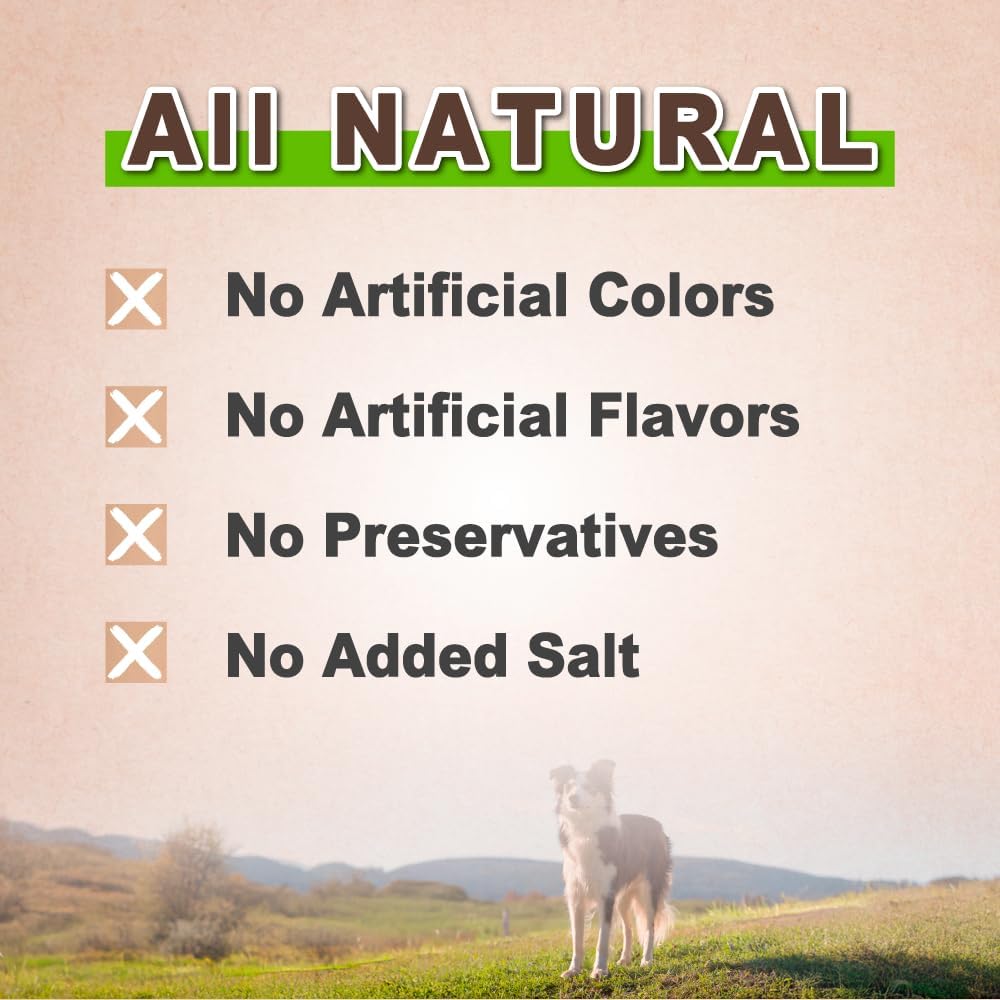 AFreschi Turkey Tendons for Dogs, USA-Sourced, Healthy Dog Treats, Rawhide-Free Puppy Chews, Long Lasting, All Natural, Hypoallergenic Dog Treats for Large Breeds, 10 Count Box Ring (L)