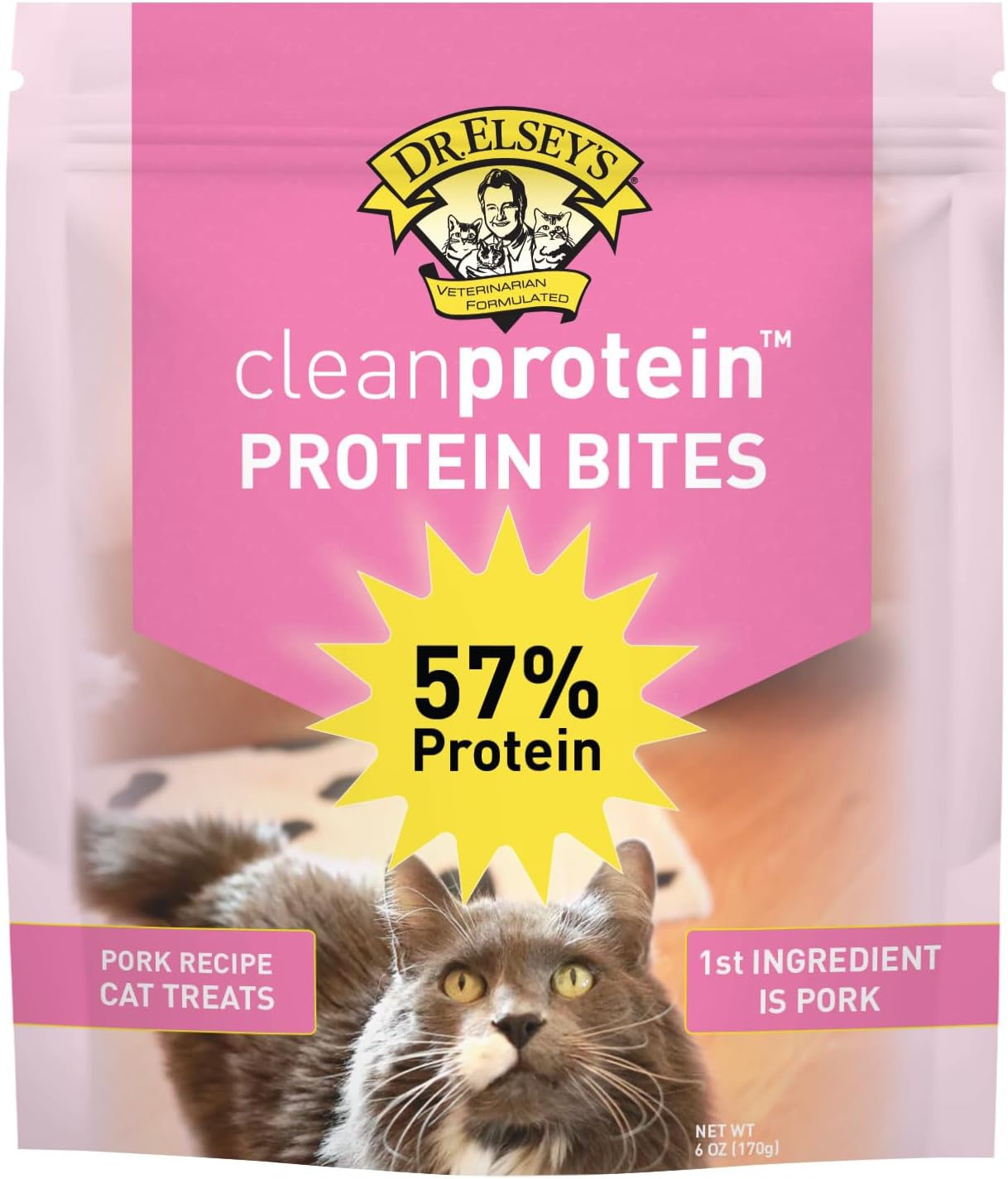 Dr. Elsey's cleanprotein Protein Bites Pork 6 oz.