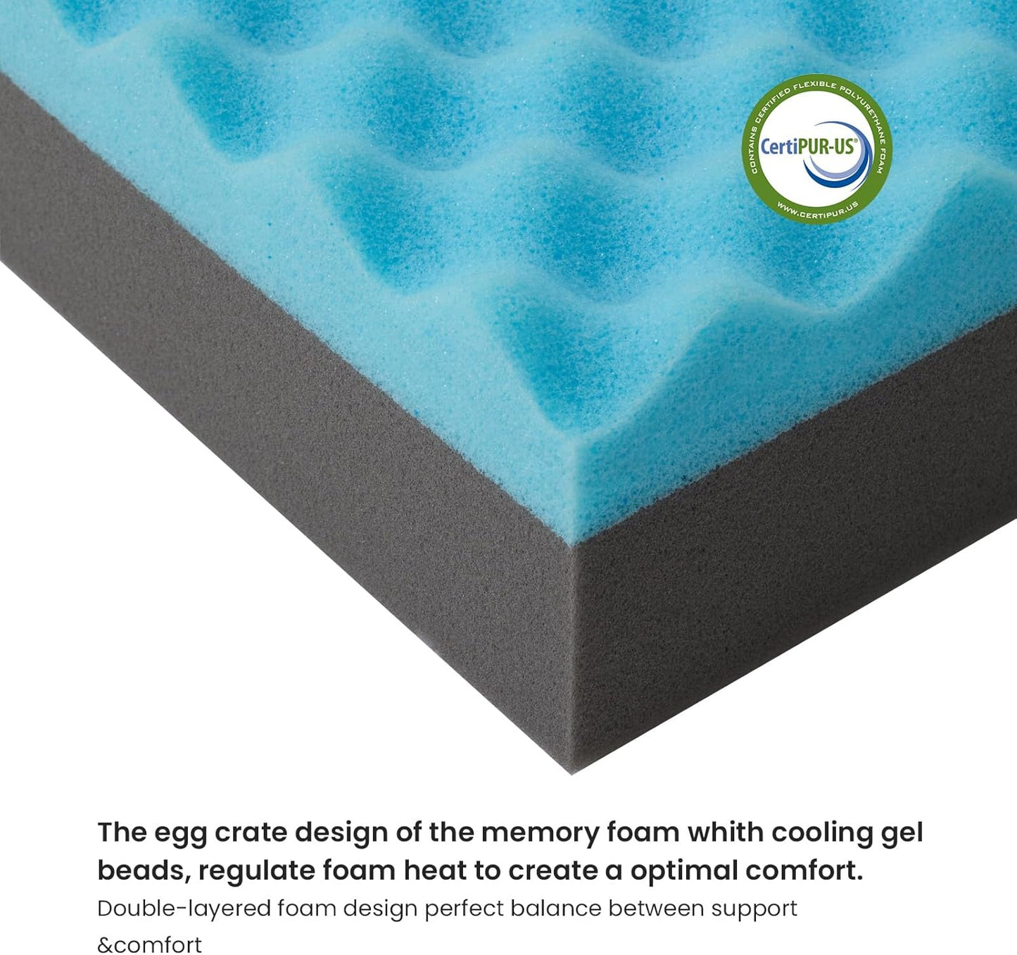 Orthopedic Memory Foam Dog Bed,Cooling Dog Beds for Large Dogs, Washable Pet Beds for Crate with Faux Fur Cover, Waterproof Lining, XL(41inch)