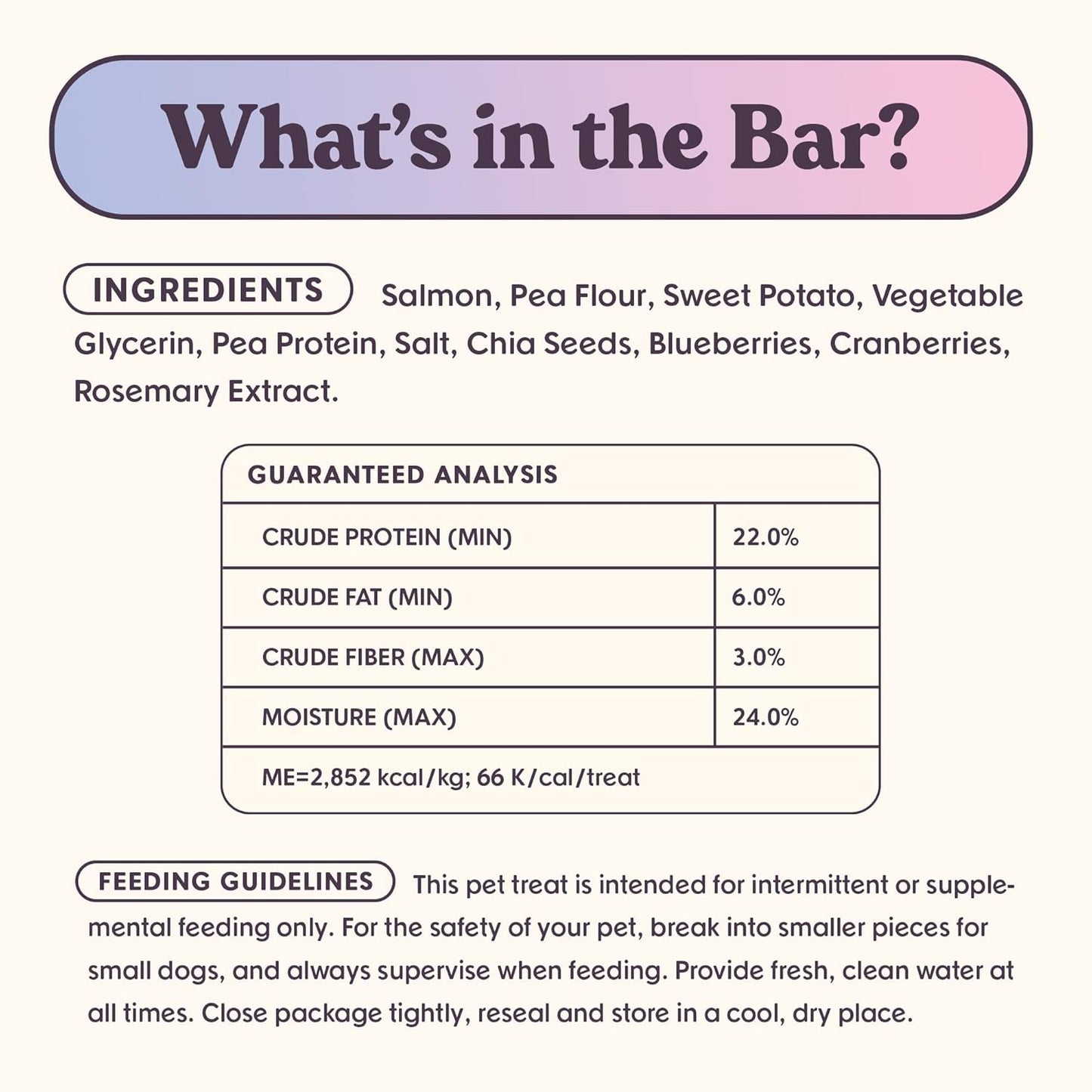 Bundle x Joy Ride & Vibe Dog Treats Salmon Jerky Snack Bars, 16 oz Bag, Puppy Training Treats, Natural Superfood Grain Free, Wild Caught Salmon, Superfoods, Corn, Poultry & Soy Free