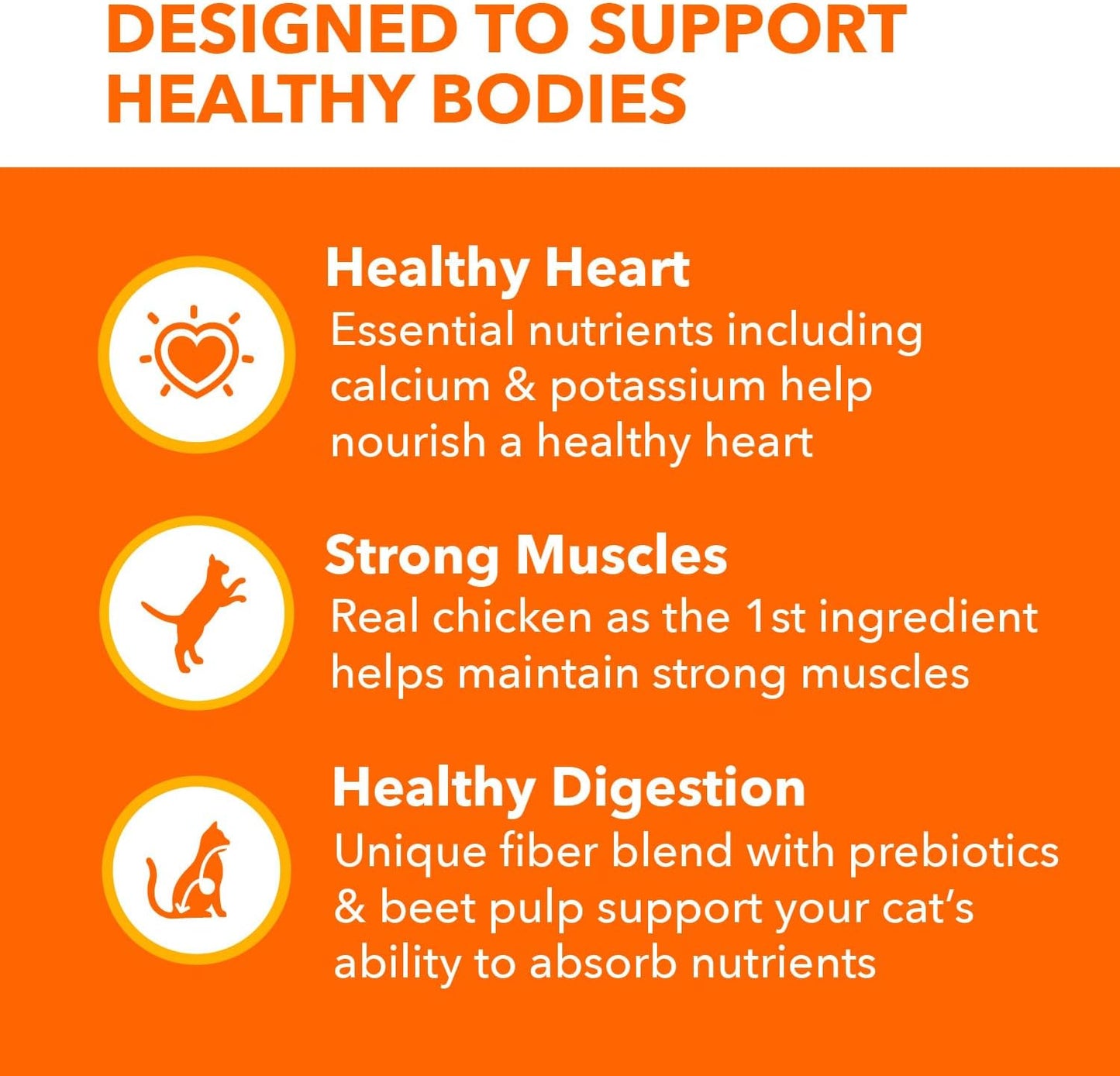 IAMS Proactive Health Adult Healthy Dry Cat Food with Chicken, 3.5 lb. Bag