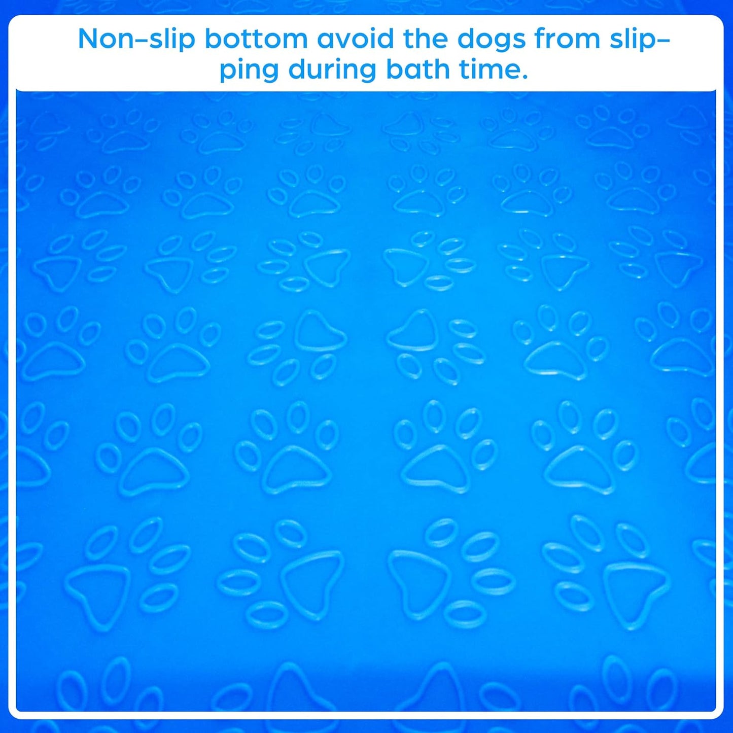 SHELANDY 45" Pet Grooming Bathtub Dog Wash Station | Heavy Duty Bathing Tub (Bathtub Only)