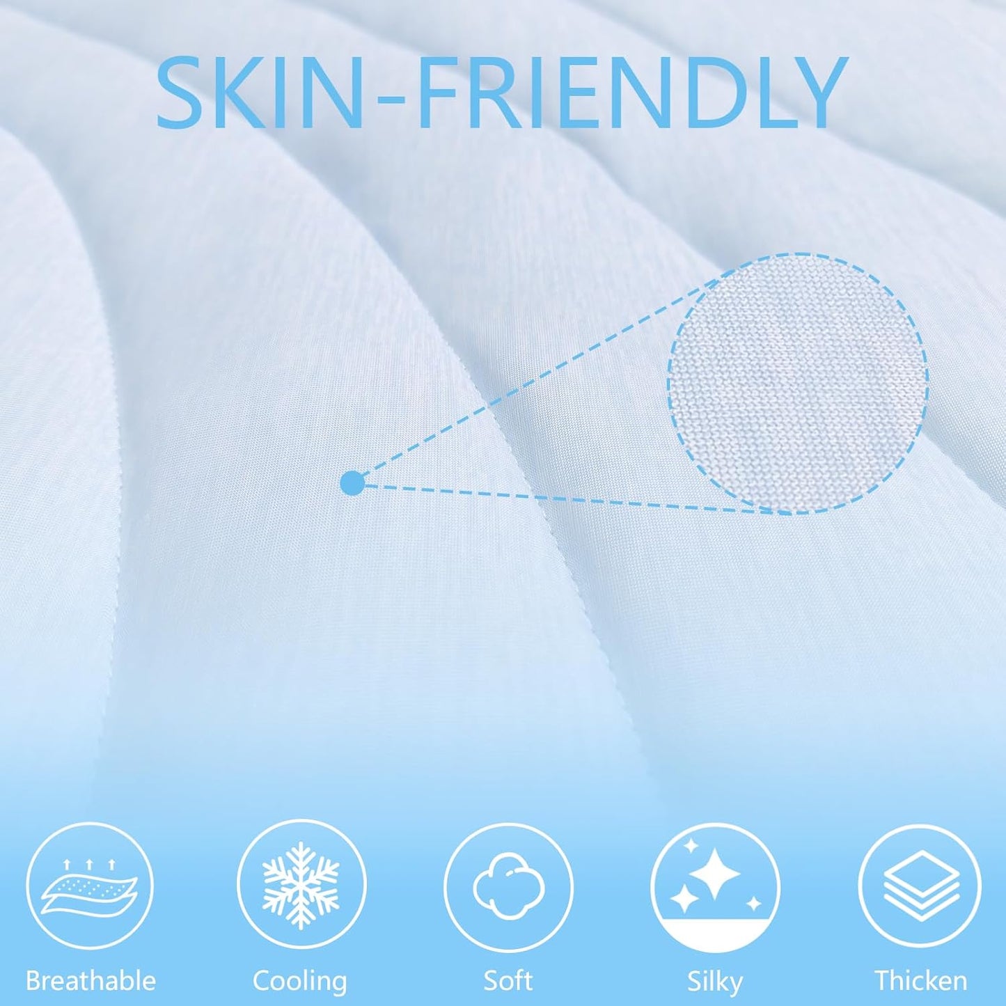 BECEMURU Dog Cooling Mat - 60" x 40" Thickening Cooling Pad Blanket for Crate, Kennel, Bed, Sofa - Machine Washable, Durable, Non-Gel - Keep Your Pet Cool and Comfortable