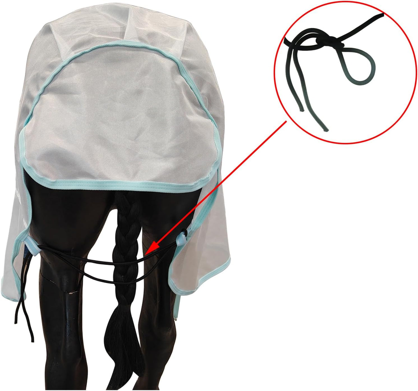 BARN & STABLE Breathable and Tear-Resistant Horse Fly Sheet with UV Protection Equine Summer Sheet Horse Fly Blanket with Removable Web Leg Straps