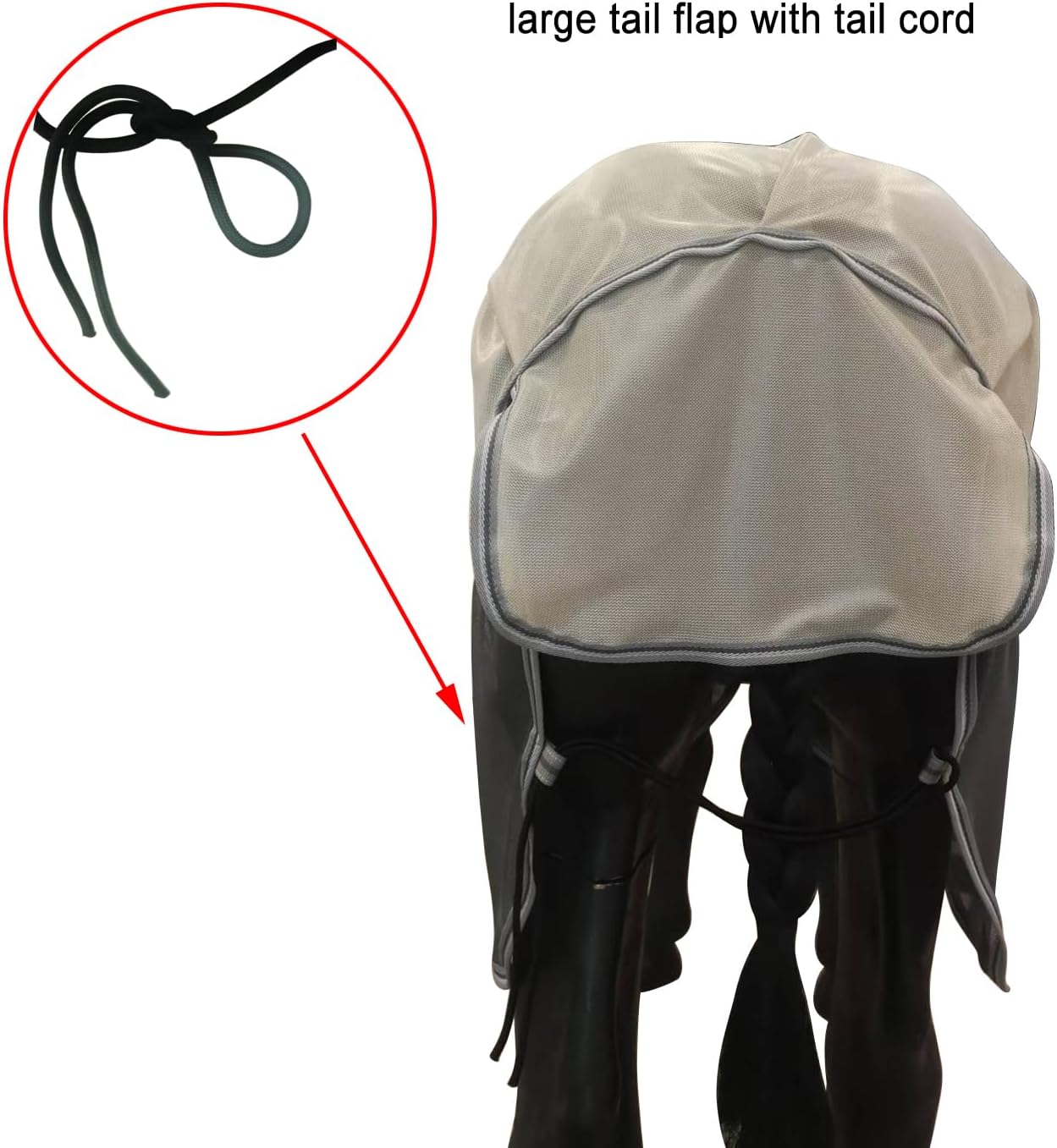 BARN & STABLE Breathable and UV Protective Horse Fly Sheets Tear-Resistant Mesh Fly Sheets for Horse Comfy Equine Summer Sheets with Removable Web Leg Straps