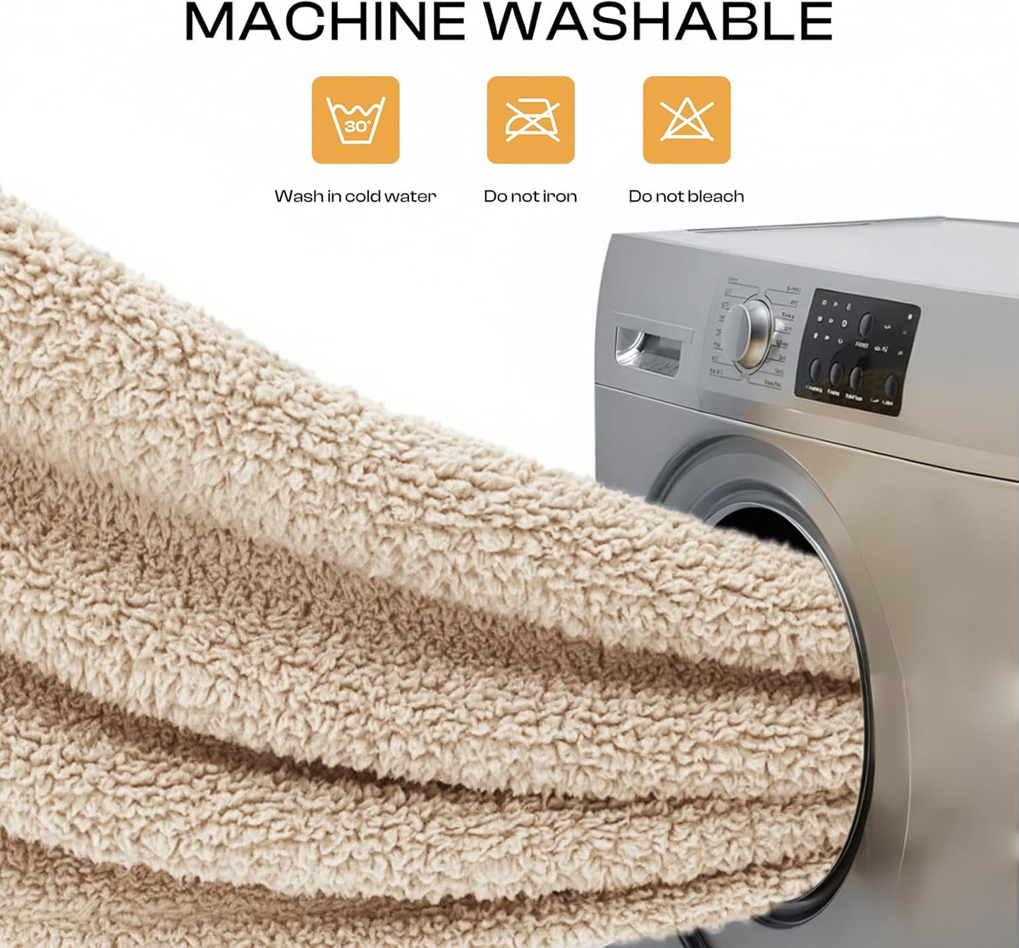 Luciphia 1 Pack 3 Calming Dog Blanket Fluffy Premium Fleece Pet Blankets Soft Sherpa Throw for Dogs Puppy Cat Beige/Pink/HazeBlue Large (41" x31")