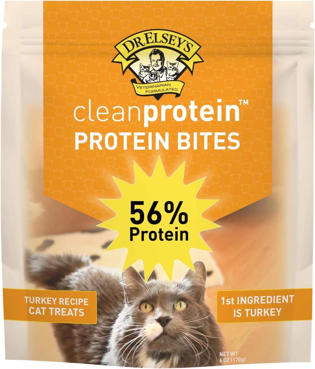 Dr. Elsey's cleanprotein Protein Bites Turkey 6 oz.