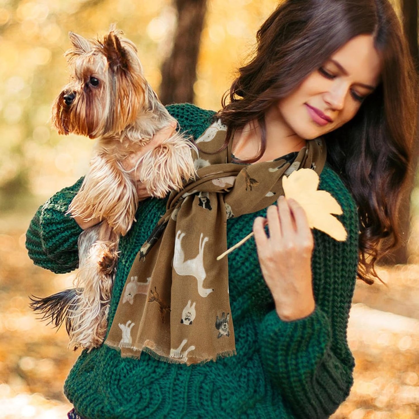 E-Clover Fashion Scarf for Women Lightweight Scarves Shawl Wrap for Spring/Summer Winter