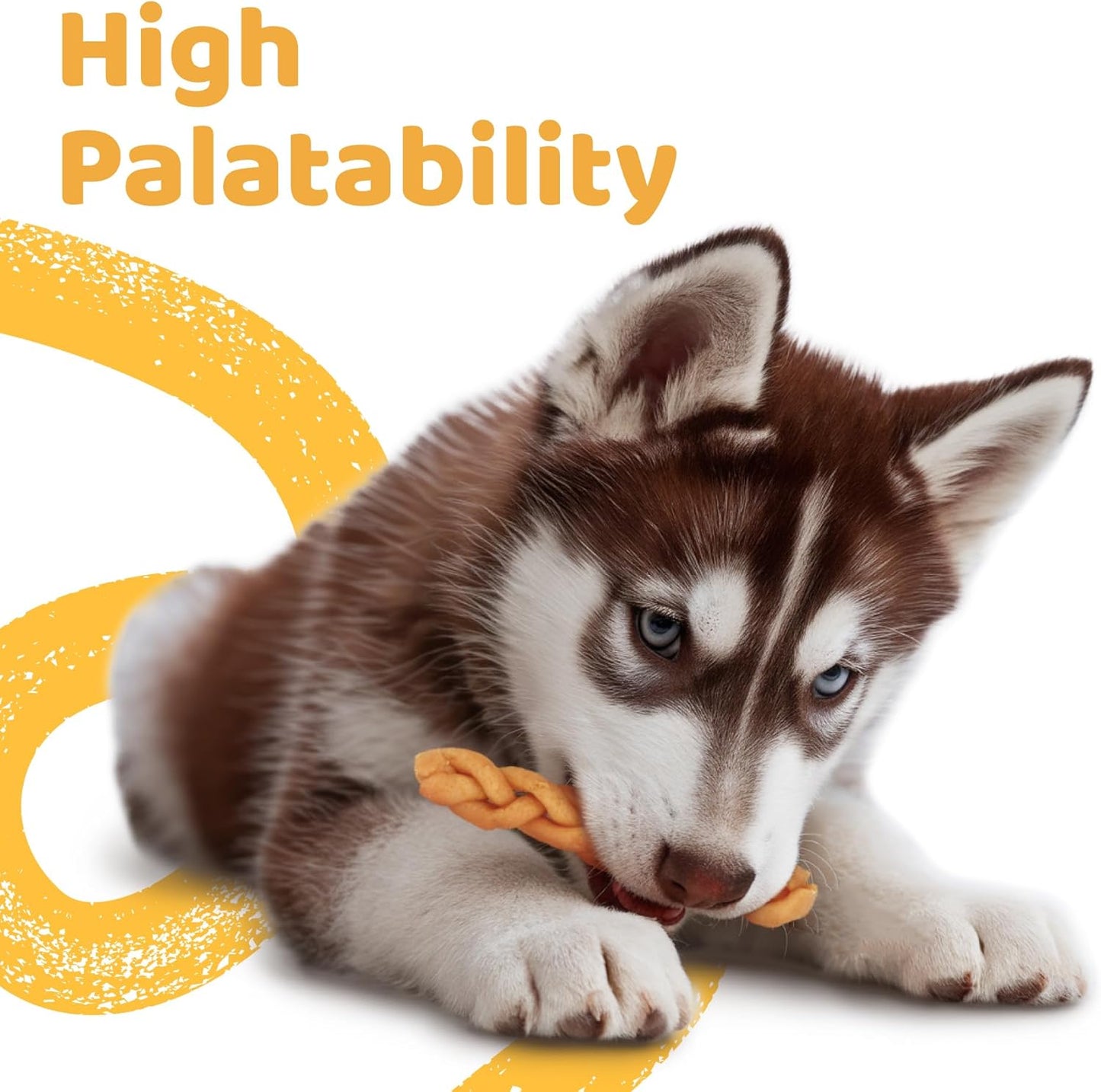 iPaw Turkey Dog Treats, All Natural Human Grade Dog Treat, Suitable for Training chew, US Sourced Raw Material, Hypoallergenic, Rawhide Alternative, Braided Stick