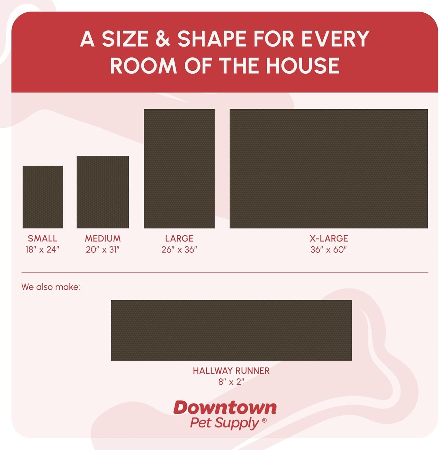 My Doggy Place Microfiber Dog Mat for Muddy Paws, 36" x 26" Charcoal - Absorbent and Quick-Drying Dog Paw Cleaning Mat, Washer and Dryer Safe - Non-Slip Rubber Backed Dog Floor Mat, Large