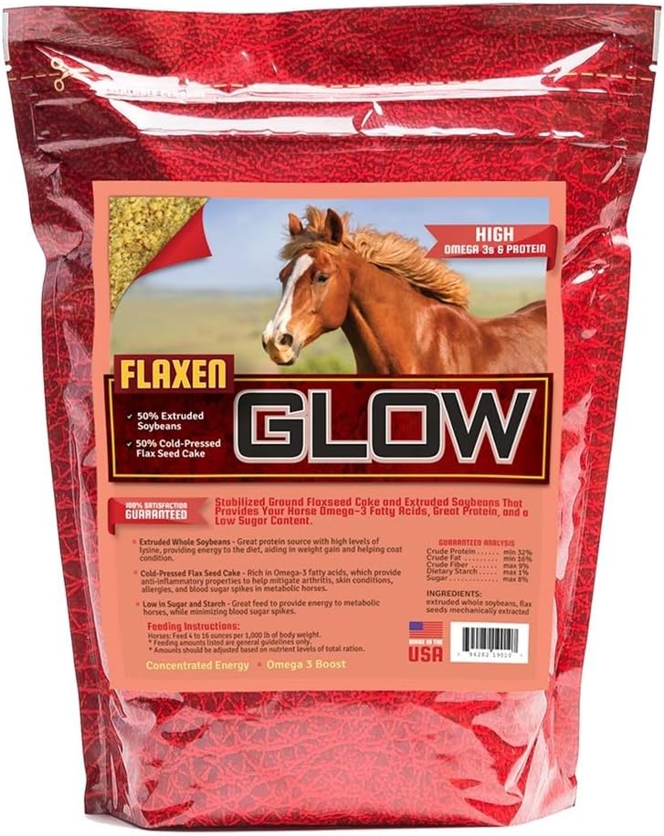 Glow 10 lb, Aids in Weight Gain and Improves Coat and Condition, Includes Omega-3’s
