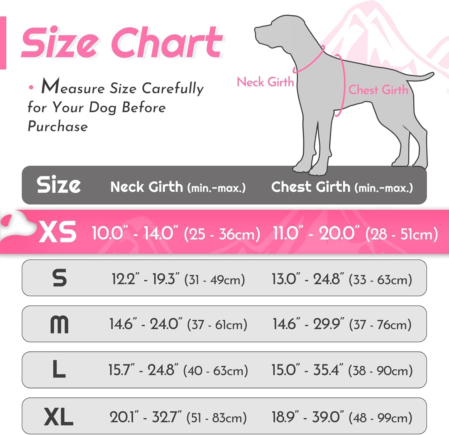 Eagloo Small Dog Harness No Pull, Service Vest with Reflective Strips and Control Handle, Adjustable and Comfortable for Easy Walking, No Choke Pet Harness with 2 Metal Rings, Pink, XS