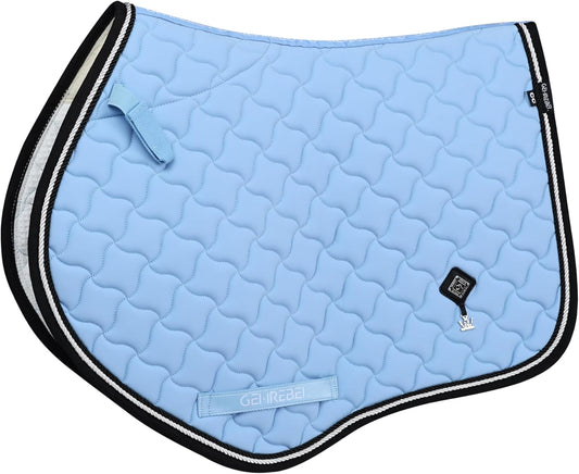 Close Contact Non-Slip Design Horse Riding Pad Moisture-Wicking Shock Absorbing English Saddle Pad for Horses