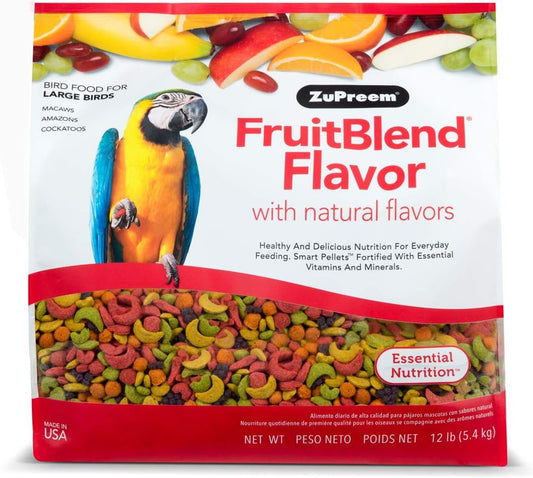 ZuPreem FruitBlend - Large Birds, Size 12 lb