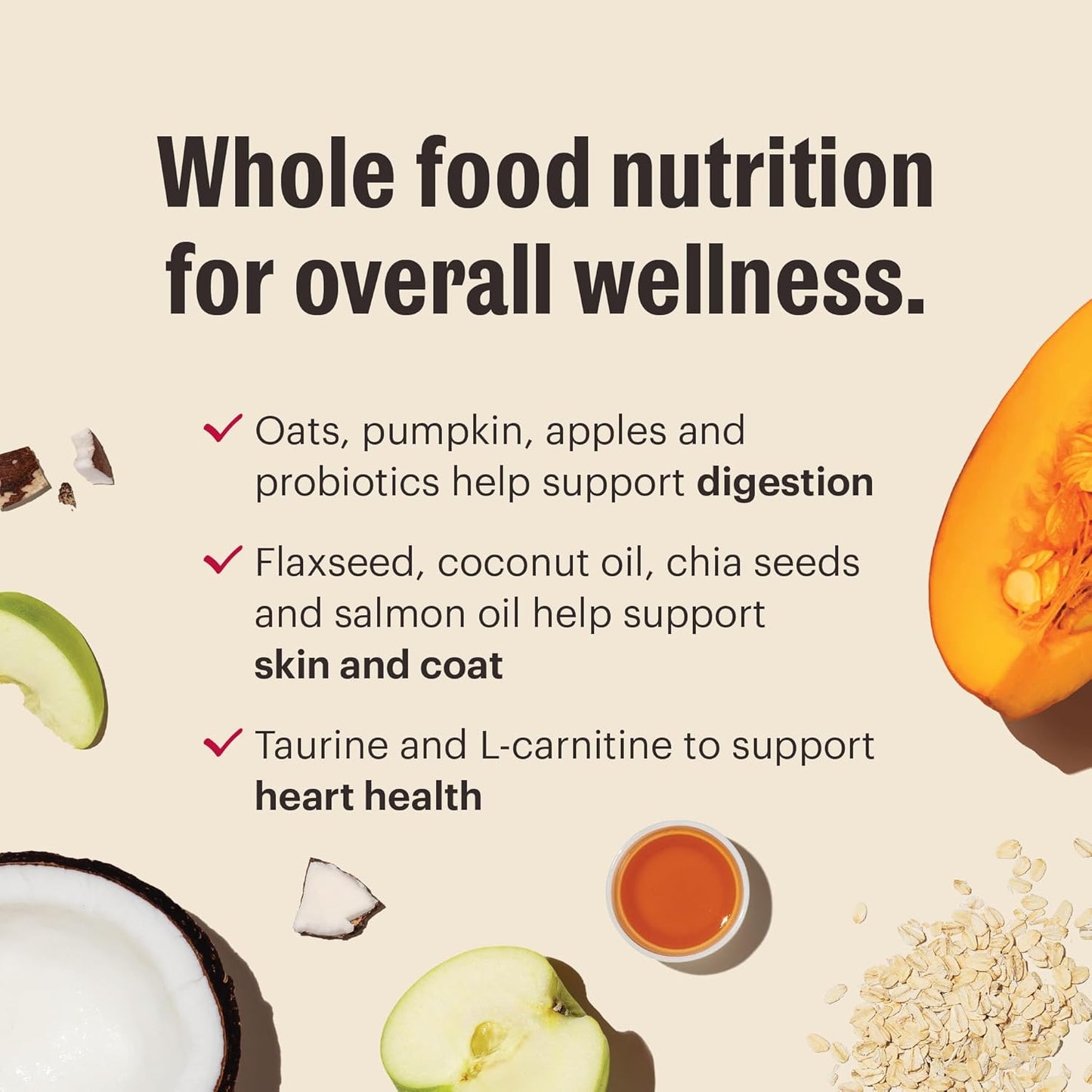 The Honest Kitchen Whole Food Clusters Human Grade Dry Dog Food - Grain Free Turkey 5 lbs