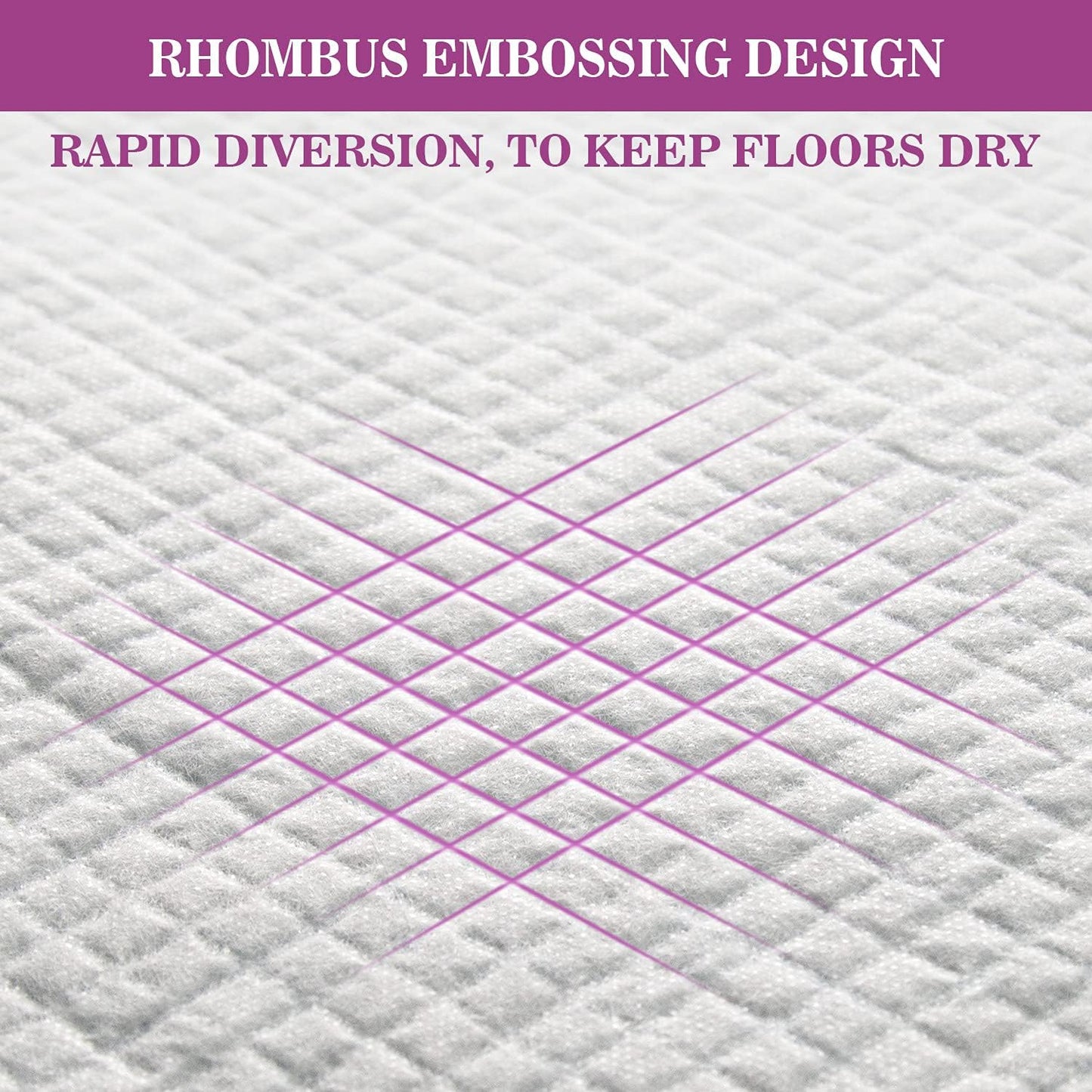 IMMCUTE Large Dog Pee Pads 28"x30"-50 Count | Large Puppy Pee Training Pads Super Absorbent & Leak-Proof | Disposable Pet Piddle and Potty Pads for Puppies | Dogs | Doggie