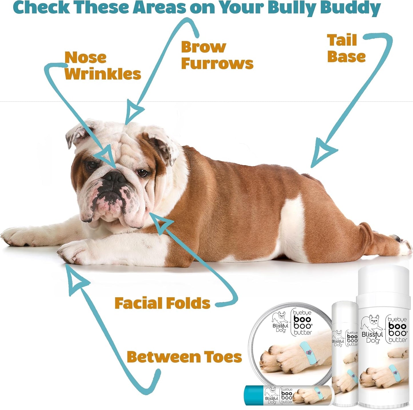 The Blissful Dog Boo Boo Butter for Your Dog's Discomforts, 2-Ounce