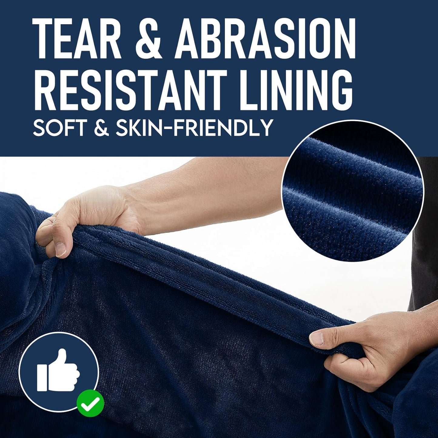 OhGeni Orthopedic Dog Couch Pet Sofa Large Sized Cat Beds with Comfort Foam Support, Soft Comfortable Fabric, Machine Washable Waterproof Removable Cover, 35-Inch (Dark Blue)