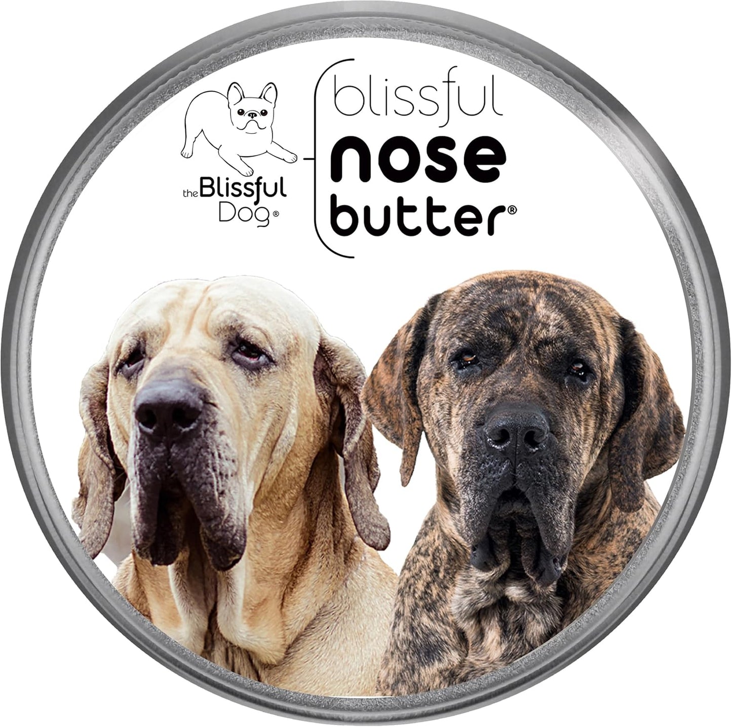 The Blissful Dog Fila Brasilerio Unscented Nose Butter - Dog Nose Butter, 8 Ounce