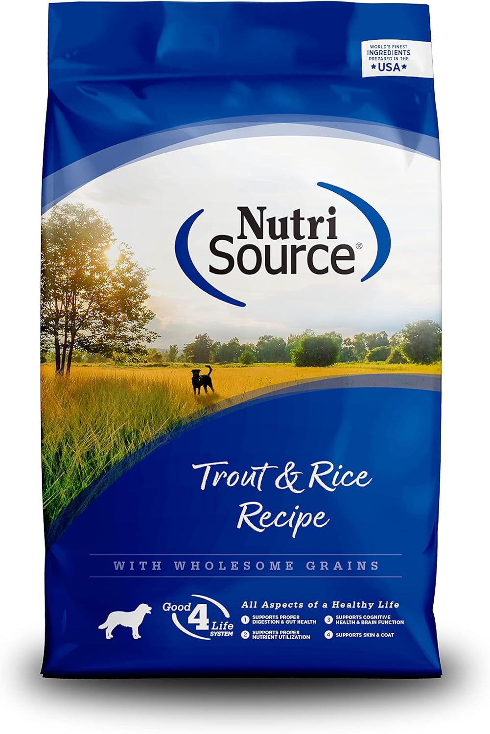Nutrisource Trout & Rice Dog Food 5 Lb