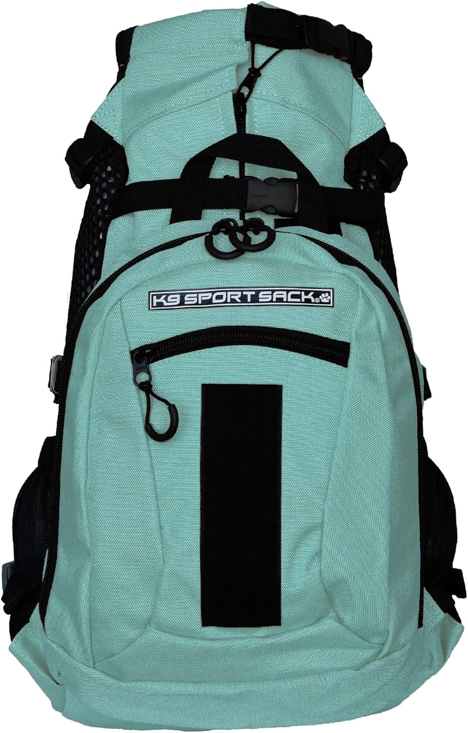 K9 Sport Sack Plus 2 - Small, Summer Mint - Ideal for Dogs 13-16” Long - Adjustable, Backpack-Style Carrier with Multi-Functional Storage Pack, Thick Shoulder Straps & Padded Back Panel