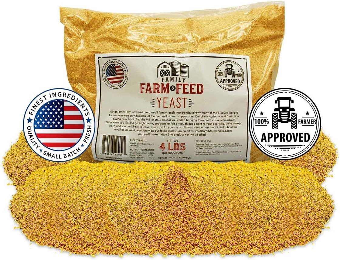 | Brewers Yeast | Animal and Pet | Young and Adult | Granular | 4 Pounds