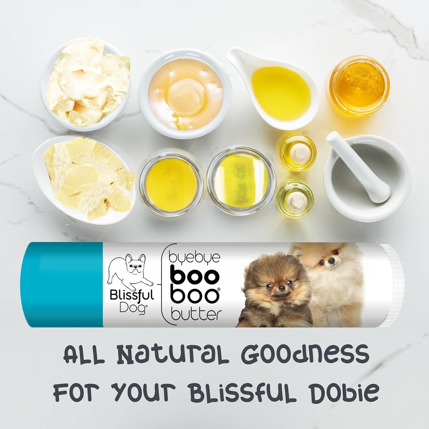 The Blissful Dog .15 oz Tube Pomeranian Booboo Butter